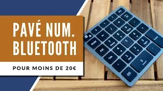 Miniature : Un pavé numérique bluetooth à moins de 20€, test et avis