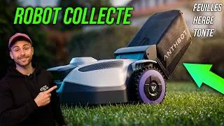 Miniature : Le robot tondeuse qui et ramasse les feuilles et l'herbe - Anthbot N8