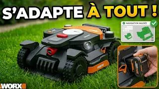 Miniature : 🚀 Une tondeuse robot qui s'adapte à ton jardin! Worx Vision Cloud 4WD WR342E