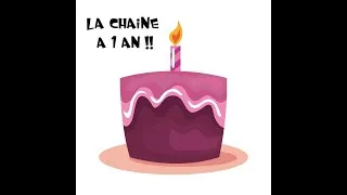 Miniature : Le bilan de la chaine après 1 an + Chaine secondaire