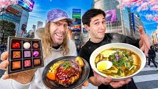 Miniature : On teste les MEILLEURS restaurants de SHIBUYA (LA SOUPE !!!)