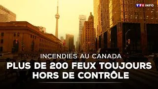 Miniature : Canada : plus de 200 feux hors de contrôle au Canada｜TF1 INFO