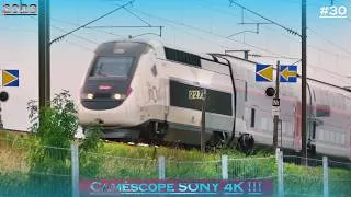 Miniature : #30 TGV (High Speed Train) SONY 4K | SPOTTING au secteur Marcheseuil!!!