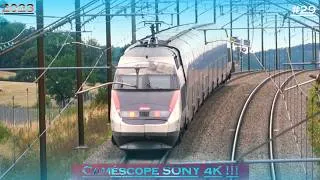 Miniature : #29 TGV (High Speed Train) SONY 4K | SPOTTING aux 3 ponts de MANLAY, épisode 5!!!