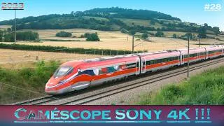 Miniature : #28 TGV (High Speed Train) SONY 4K | SPOTTING aux 3 ponts de MANLAY, épisode 4!!!