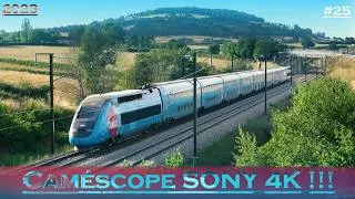 Miniature : #25 TGV (High Speed Train) SONY 4K | RE-DECOUVERTE du secteur Manlay avec ses 3 ponts successifs!!!