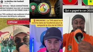 Miniature : 🚨😱8 Octobre 2026 : La décision historique pour la CAN 2025 ! Le TAS va trancher