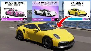 Miniature : PORSCHE ALÉATOIRE CHALLENGE 😯 Forza Horizon 6 (Dinguerie 🔥)