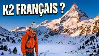 Miniature : J'AI SKIÉ LE K2 FRANÇAIS EN PLEIN HIVER (Roc Blanc)