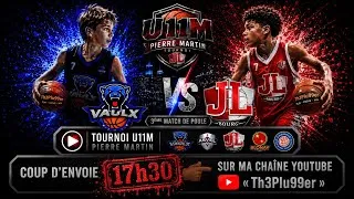 Miniature : 3/- VAULX BASKET CLUB vs JL BOURG [TOURNOI U11M JL BOURG 2026]
