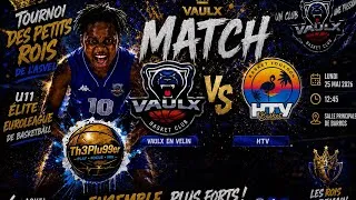 Miniature : 8 - VAULX BASKET CLUB vs HTV [TDPR2026]