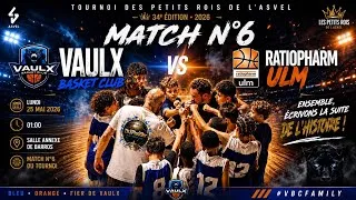 Miniature : 6 - VAULX BASKET CLUB VS RATIOPHARM ULM [TDPR2026]