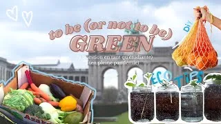 Miniature : 🌿  TO BE (OR NOT TO BE) GREEN : la question en tant qu'étudiante