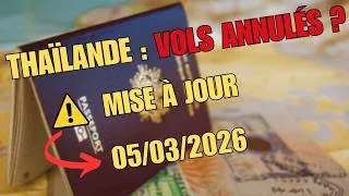 Miniature : 🇹🇭 Thaïlande : Vols annulés via le Moyen-Orient – Mise à jour (5 mars 2026)