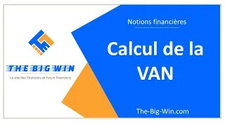Miniature : VAN : comprendre la VAN en moins de 15min, définition, formules et exemples