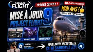 Miniature : Project flight roblox MAJ 9 + Date de sortie | Je react au trailer ! ✈️