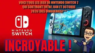 Miniature : VOICI TOUS LES JEUX DE NINTENDO SWITCH 2 QUI SORTIRONT ENTRE JUIN ET OCTOBRE 2026 (DES DINGUERIES)^^