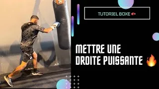 Miniature : 🔴[BOXE] COMMENT AVOIR UNE DROITE PUISSANTE !! 🔴 #mma #boxe #boxing 