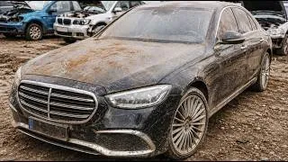 Miniature : Wrecked Mercedes-Benz E300 Overhaul | Complete Luxury Sedan Before & After
