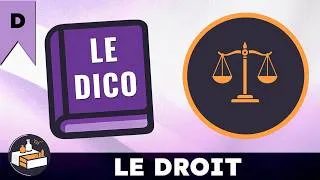Miniature : Le Droit - Le Dico