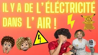 Miniature : 1ère vidéo CHALLENGE : ON CROIT QUE LE COURANT EST BIEN PASSÉ ! ⚡️