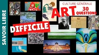 Miniature : Quiz 30 Questions d'Art en Tout Genre - Difficile