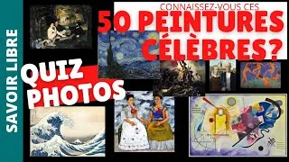Miniature : Quiz 50 Peintures & Peintres Célèbres - Niveau Difficile | Jeu/Test Art