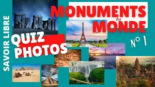 Miniature : Quiz Monuments Célèbres du Monde | Jeu/Test Géographie & Voyages (Partie 1)