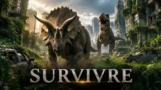 Miniature : Les jours d'après  : Survivre au chaos 🏚️⏳ #video #mystere #survie #pourtoi #dinosaure #scifi