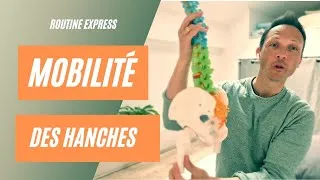 Miniature : Exercices de mobilité des hanches - routine express