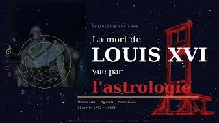 Miniature : Astrologie : La mort tragique de Louis XVI