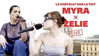 Miniature : Zélie et Myra sur le toit du Châtelet