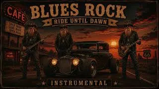 Miniature : «BLUES ROCK» Mini Album  RIDE UNTIL DAWN - ZZ TOP Style,