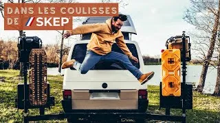 Miniature : SKEP : Tout savoir sur le meilleur PORTE MATERIEL pour van aménagé fourgon véhicule d'aventure