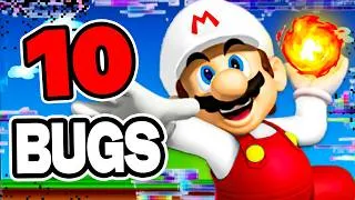 Miniature : Top 10 Des BUGS LES PLUS FOUS Des Jeux Mario