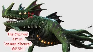 Miniature : The Chamois rend chèvre le Léviathan Dragon dans Subnautica !