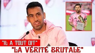 Miniature : Sergio Busquets Brise le Silence : La Vérité "Brutale" sur Messi à 38 Ans