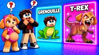 Miniature : TU PREFERES etre quel ANIMAL avec STELLA ENCEINTE PAT PATROUILLE sur Roblox !