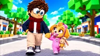 Miniature : J'adopte BÉBÉ STELLA ENCEINTE de la PAT PATROUILLE sur Roblox BROOKHAVEN !