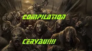 Miniature : compilation Scènes de combat de zombies (films)