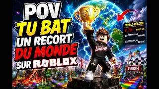 Miniature : 👉JAIS BATTU UN RECORD DU MONDE SUR ROBLOX 🥇
