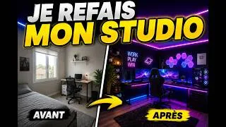 Miniature : JE REFAIT MON STUDIO 🔥