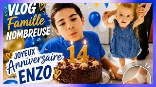 Miniature : ♡ [VLOG FAMILLE NOMBREUSE N°185] PREMIERS PAS DE LOLA, ANNIV' DE ENZO & BLESSURE POUR AURÉLIEN.