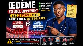 Miniature : Comprendre l'Œdème : Pressions Hydrostatique et Oncotique