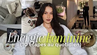 Miniature : 10 choses REALISTES à faire pour booster son ENERGIE FEMININE ! (trouver son énergie, slow-life)