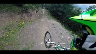 Miniature : Les Deux Alpes - Piste Bleue - La Diable 2017 - DH/ JUMP/ PETITE CHUTE