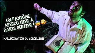 Miniature : Un fantôme aperçu hier à Paris sentier ! 😳😨