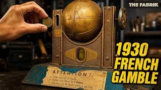 Miniature : 1930 French Café Gambling Machine 'TOL BOUL' - Restoration