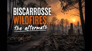 Miniature : Biscarrosse wildfires / incendies Biscarrosse 