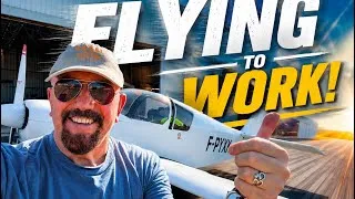 Miniature : Flying to work - Arcachon to Toulouse (before the wildfires)